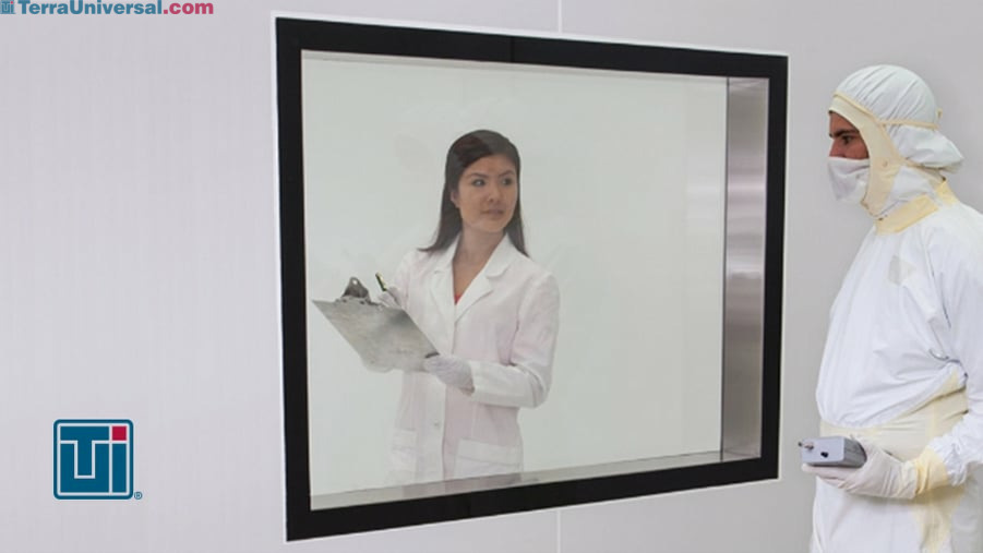 BioSafe cleanroom window