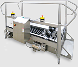 BSX1000 Series High-Capacity Wet Walk Through Boot Scrubbers by Best Sanitizers