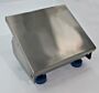 Stianless steel footrest with a pneumatic cylinder for use in ISO 7 and ISO 8 cleanrooms  |  2803-92 displayed