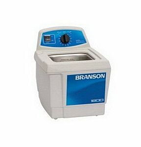 Ultrasonic Cleaner; 0.5 gal Capacity, 40 kHz Frequency, Branson, 120 V